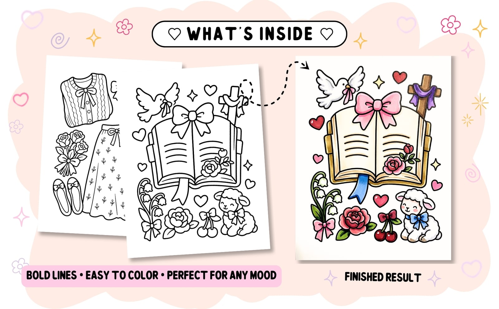 Bows & Bibles A+ content
