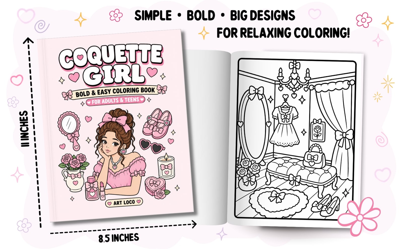 Coquette Girl A+ content